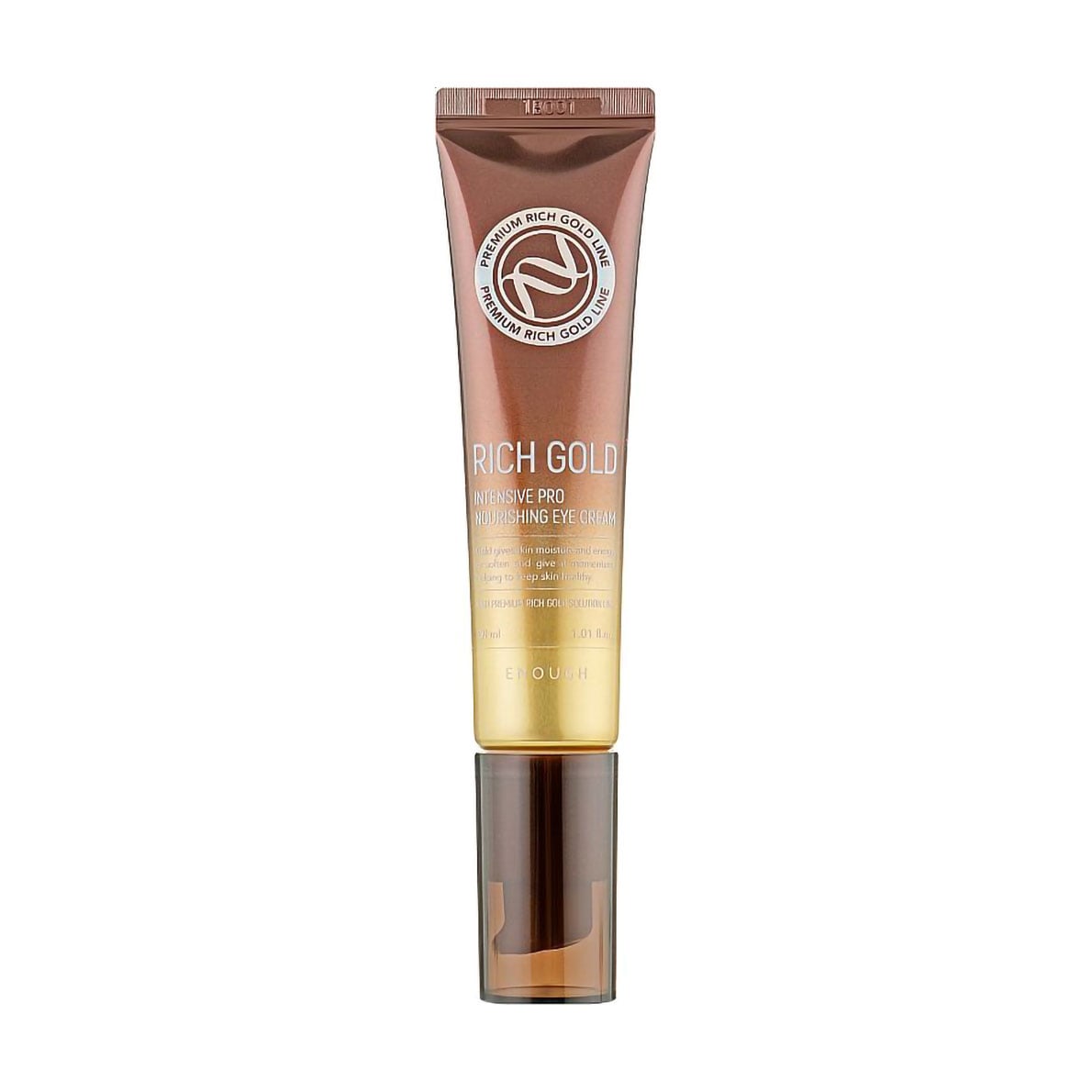 Живильний крем для шкіри навколо очей Enough Rich Gold Intensive Pro Nourishing Eye Cream з золотом, 30 мл